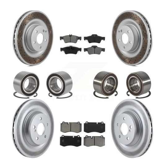 [Avant + Arrière] Kit de Roulement de roue pour 2012 Mercedes-Benz S350 avec Sport Package KBB-108272