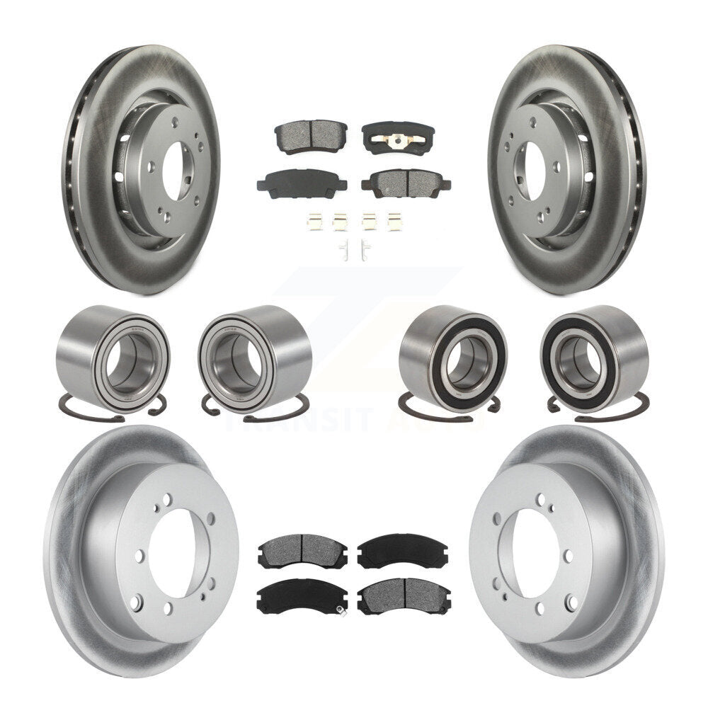 [Avant + Arrière] Kit de Roulement de roue pour 2005-2006 Mitsubishi Outlander AWD KBB-108273