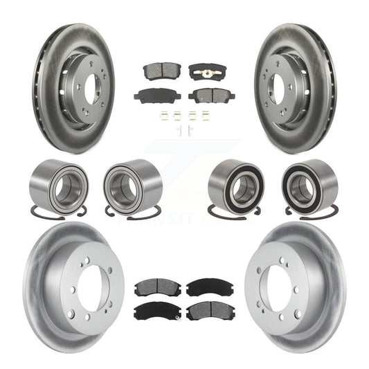 [Avant + Arrière] Kit de Roulement de roue pour 2005-2006 Mitsubishi Outlander AWD KBB-108273