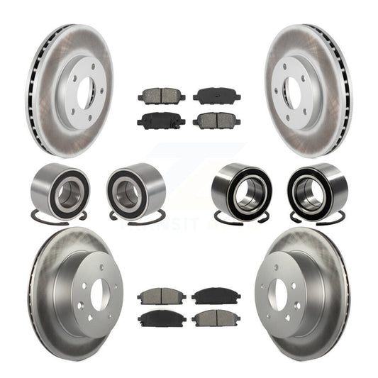 [Avant + Arrière] Kit de Roulement de roue pour 2005-2006 Nissan X-Trail FWD KBB-108278