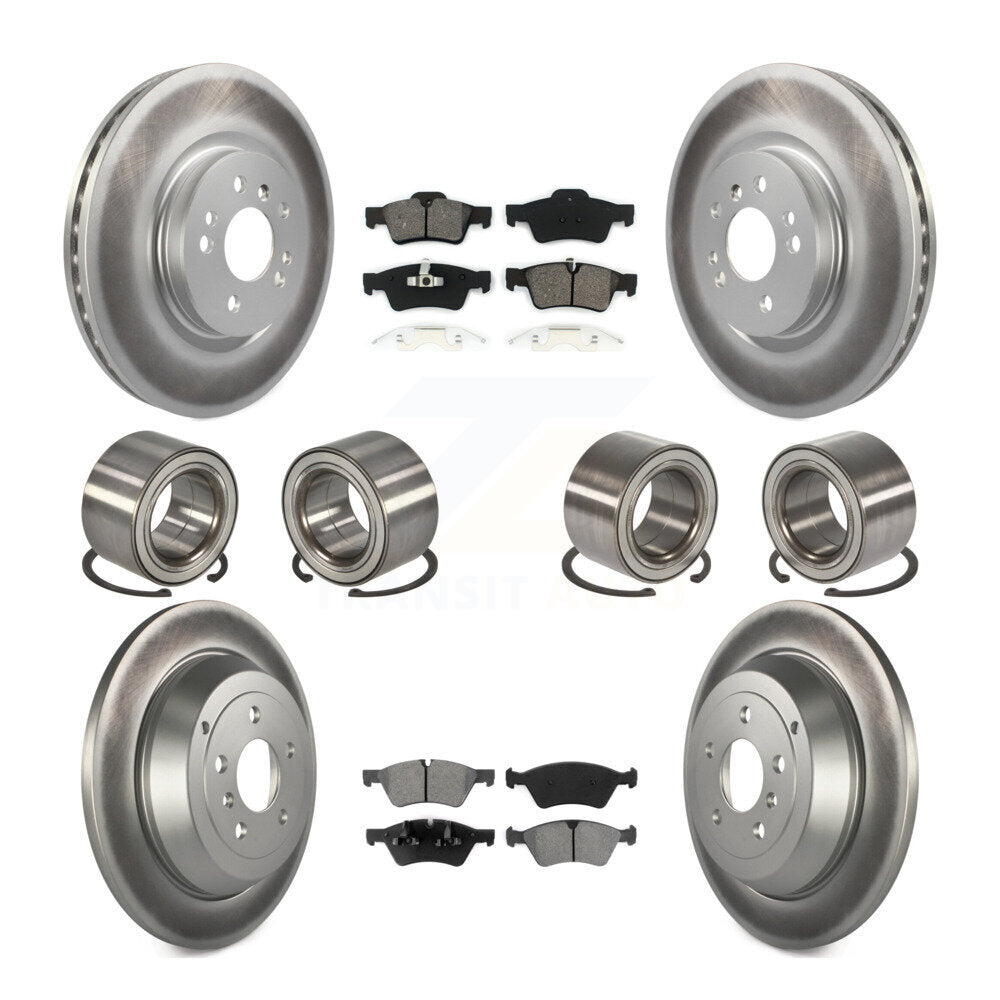 [Avant + Arrière] Kit de Roulement de roue pour 2010-2011 Mercedes-Benz ML450 KBB-108281