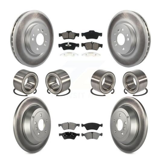 [Avant + Arrière] Kit de Roulement de roue pour 2010-2011 Mercedes-Benz ML450 KBB-108281