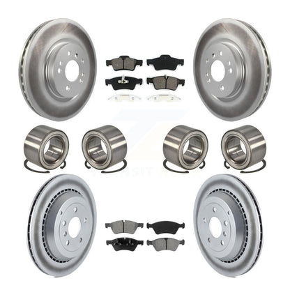 [Avant + Arrière] Kit de Roulement de roue pour Mercedes-Benz R350 ML500 avec Vented Rotor KBB-108284