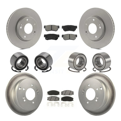 [Avant + Arrière] Kit de Roulement de roue pour Hyundai Santa Fe avec 276mm Diameter Rotor KBB-108292