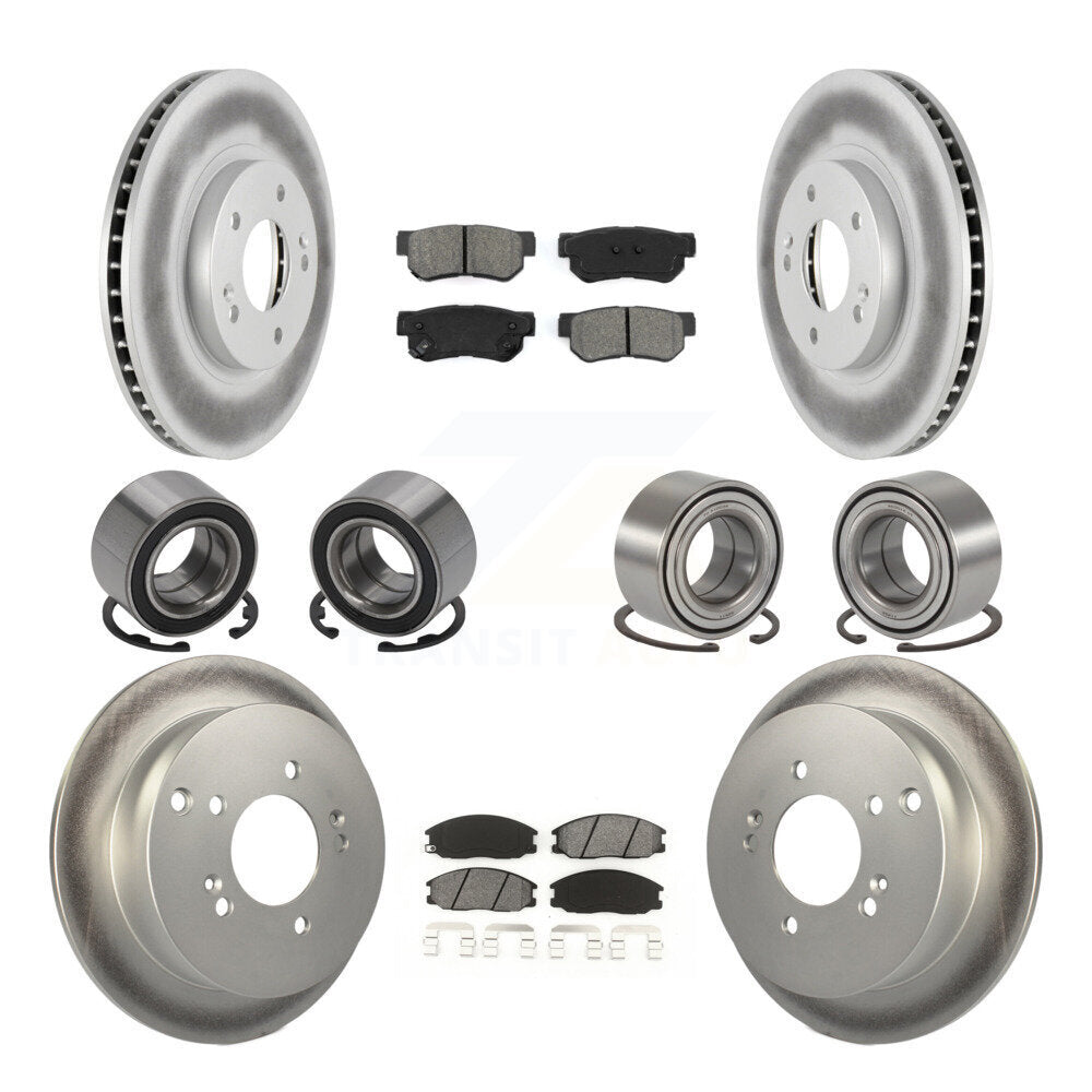 [Avant + Arrière] Kit de Roulement de roue pour Hyundai Santa Fe avec 294mm Diameter Rotor KBB-108293