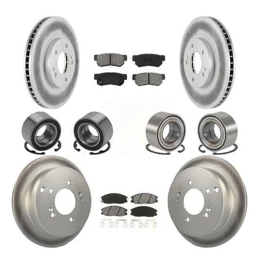 [Avant + Arrière] Kit de Roulement de roue pour Hyundai Santa Fe avec 294mm Diameter Rotor KBB-108293