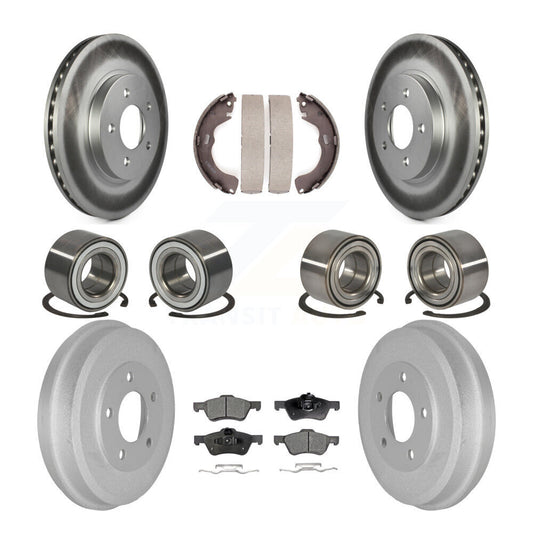 [Avant + Arrière] Kit de Roulement de roue pour Ford Escape Mercury Mariner Mazda Tribute KBB-108301