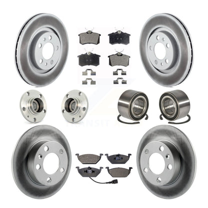 [Avant + Arrière] Kit de Roulement de roue pour 2007-2010 Volkswagen Beetle avec 280mm Diameter Rotor KBB-108302