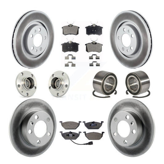 [Avant + Arrière] Kit de Roulement de roue pour 2007-2010 Volkswagen Beetle avec 280mm Diameter Rotor KBB-108302