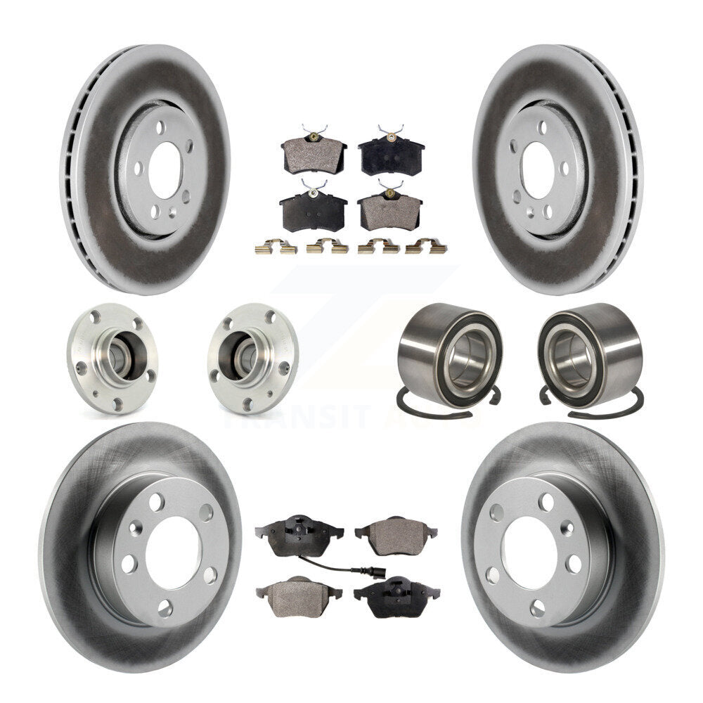 [Avant + Arrière] Kit de Roulement de roue pour Volkswagen Beetle Golf Jetta KBB-108305