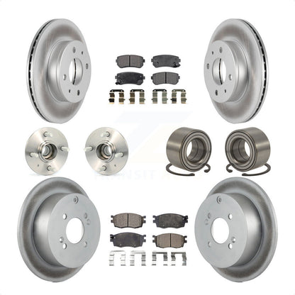 [Avant + Arrière] Kit de Roulement de roue pour 2006 Hyundai Accent Hatchback avec Non-ABS KBB-108341 par Transit Auto