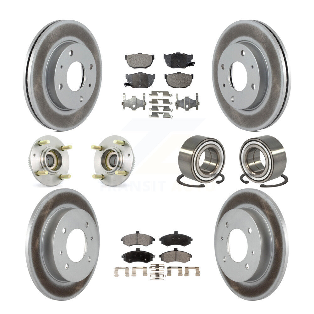 [Avant + Arrière] Kit de Roulement de roue pour Hyundai Elantra rear brakes avec 4-Wheel ABS KBB-108346