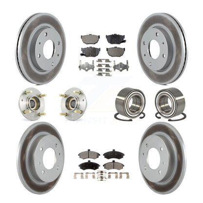 [Avant + Arrière] Kit de Roulement de roue pour Hyundai Elantra rear brakes avec 4-Wheel ABS KBB-108346