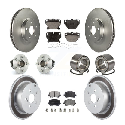 [Avant + Arrière] Kit de Roulement de roue pour Toyota Corolla Matrix Pontiac Vibe KBB-108351