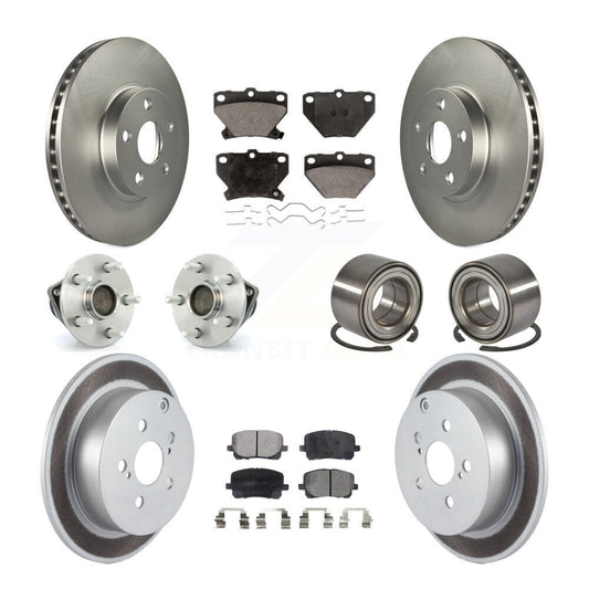 [Avant + Arrière] Kit de Roulement de roue pour Toyota Corolla Matrix Pontiac Vibe KBB-108351