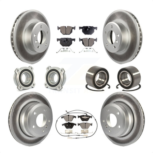 [Avant + Arrière] Kit de Roulement de roue pour BMW 535xi 535i xDrive 525xi KBB-108354 par Transit Auto