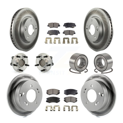 [Avant + Arrière] Kit de Roulement de roue pour Hyundai Sonata 2.4L KBB-108365