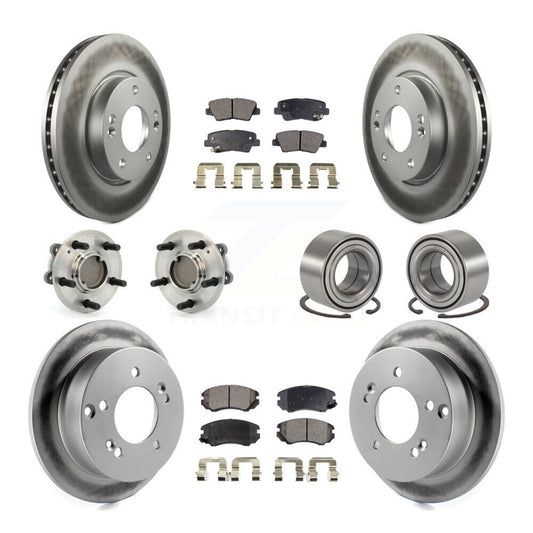 [Avant + Arrière] Kit de Roulement de roue pour Hyundai Sonata 2.4L KBB-108365