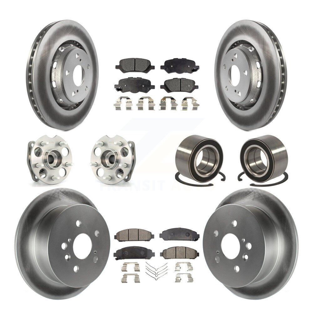 [Avant + Arrière] Kit de Roulement de roue pour 2009-2016 Toyota Venza AWD KBB-108382
