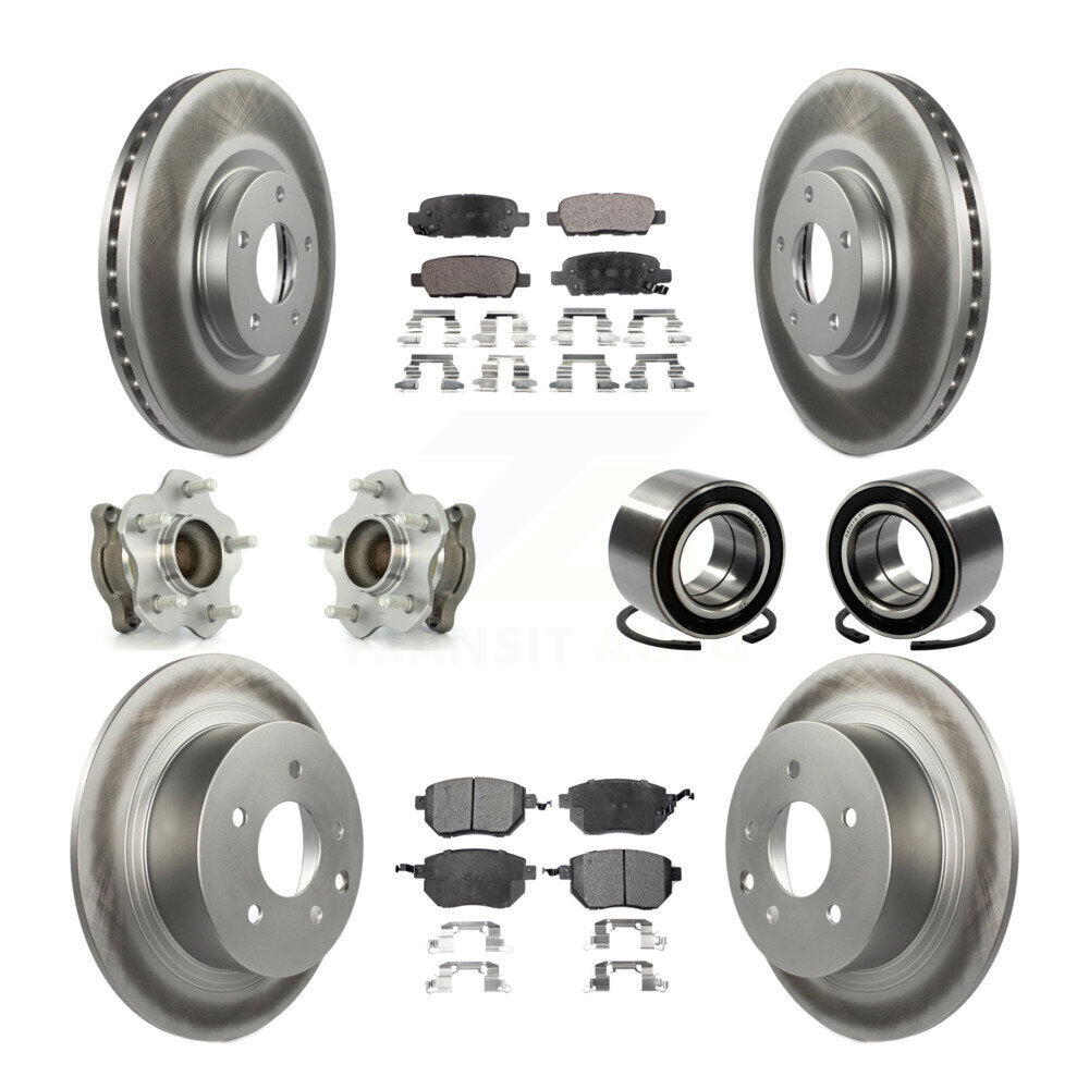 [Avant + Arrière] Kit de Roulement de roue pour Nissan Altima Maxima KBB-108385