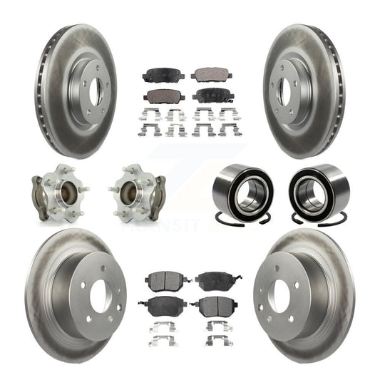 [Avant + Arrière] Kit de Roulement de roue pour Nissan Altima Maxima KBB-108385