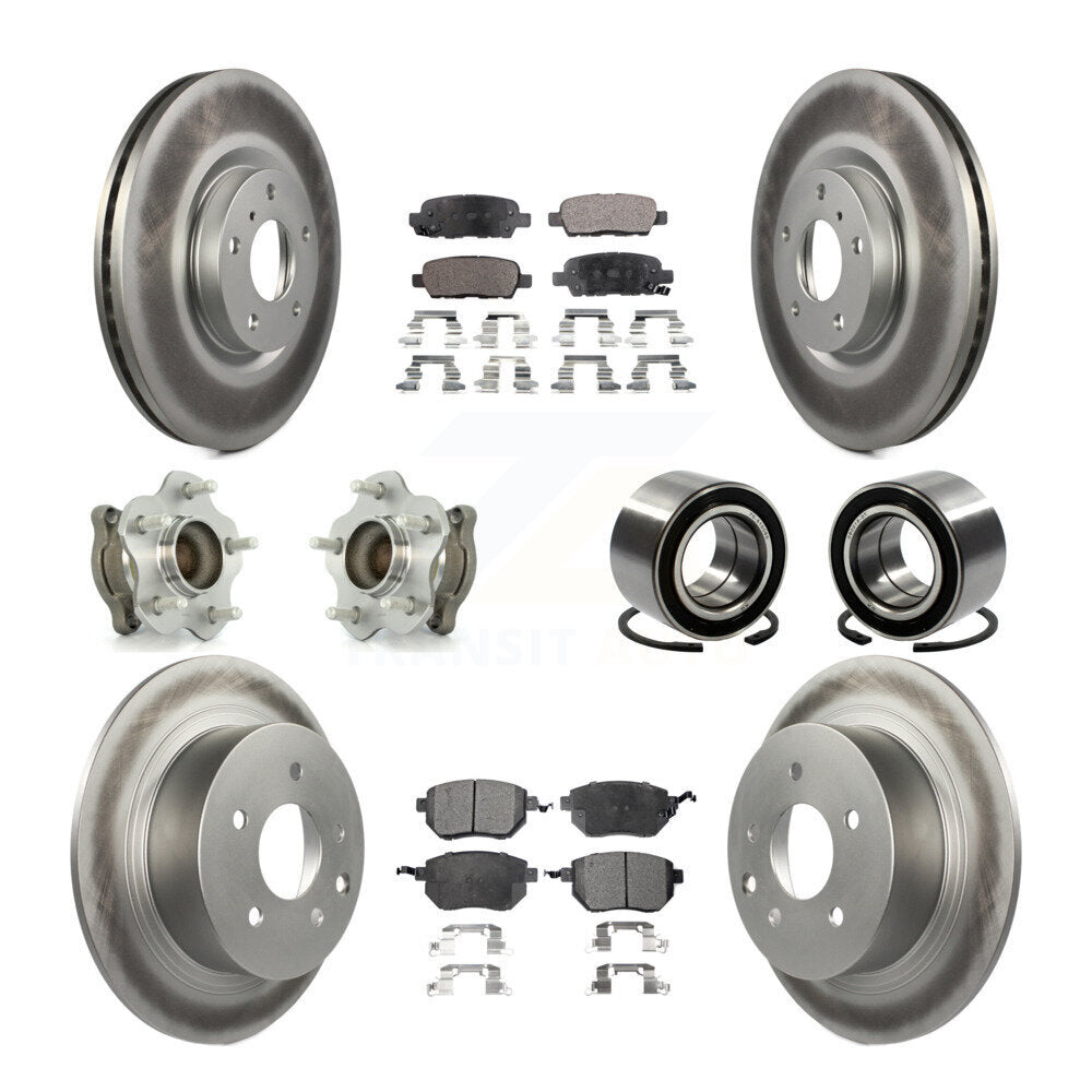 [Avant + Arrière] Kit de Roulement de roue pour Nissan Altima Maxima KBB-108386