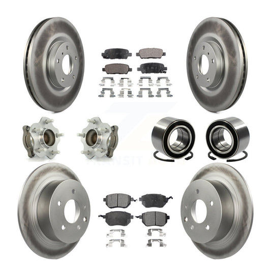 [Avant + Arrière] Kit de Roulement de roue pour Nissan Altima Maxima KBB-108386