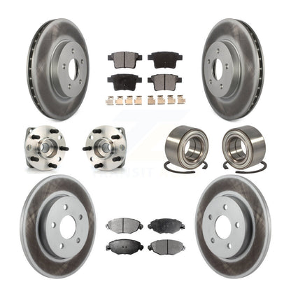 [Avant + Arrière] Kit de Roulement de roue pour 2006-2008 Jaguar X-Type KBB-108390