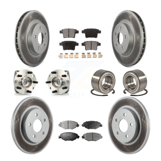 [Avant + Arrière] Kit de Roulement de roue pour 2006-2008 Jaguar X-Type KBB-108390
