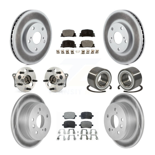 [Avant + Arrière] Kit de Roulement de roue pour 2000-2001 Toyota Camry 3.0L avec 4-Wheel ABS Vehicles Manufactured In Japan KBB-108393