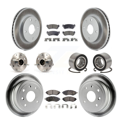 [Avant + Arrière] Kit de Roulement de roue pour Suzuki Forenza Reno Chevrolet Optra Non-ABS KBB-108397