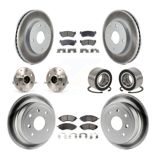 [Avant + Arrière] Kit de Roulement de roue pour Suzuki Forenza Reno Chevrolet Optra Non-ABS KBB-108397