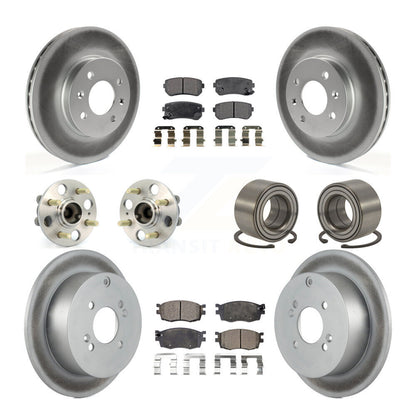 [Avant + Arrière] Kit de Roulement de roue pour Hyundai Accent Kia Rio Rio5 KBB-108402