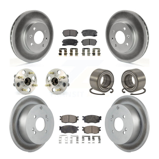 [Avant + Arrière] Kit de Roulement de roue pour Hyundai Accent Kia Rio Rio5 KBB-108402