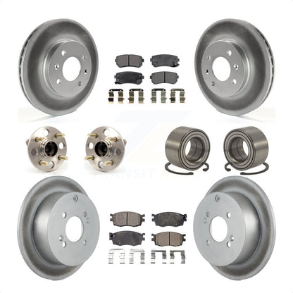 [Avant + Arrière] Kit de Roulement de roue pour Hyundai Accent Kia Rio Rio5 Non-ABS KBB-108404 par Transit Auto