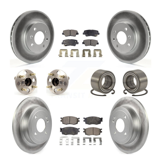 [Avant + Arrière] Kit de Roulement de roue pour 2011 Hyundai Accent Non-ABS KBB-108405