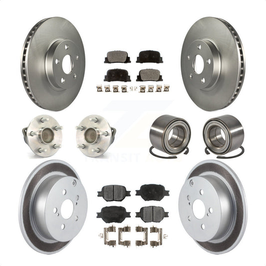 [Avant + Arrière] Kit de Roulement de roue pour 2005-2010 Scion tC KBB-108410 par Transit Auto