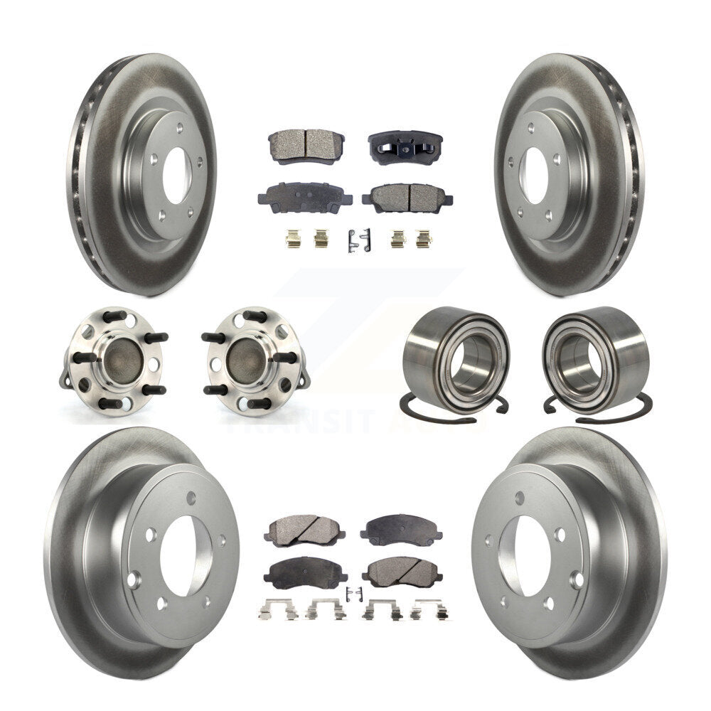[Avant + Arrière] Kit de Roulement de roue pour Jeep Patriot Compass Dodge Caliber KBB-108414