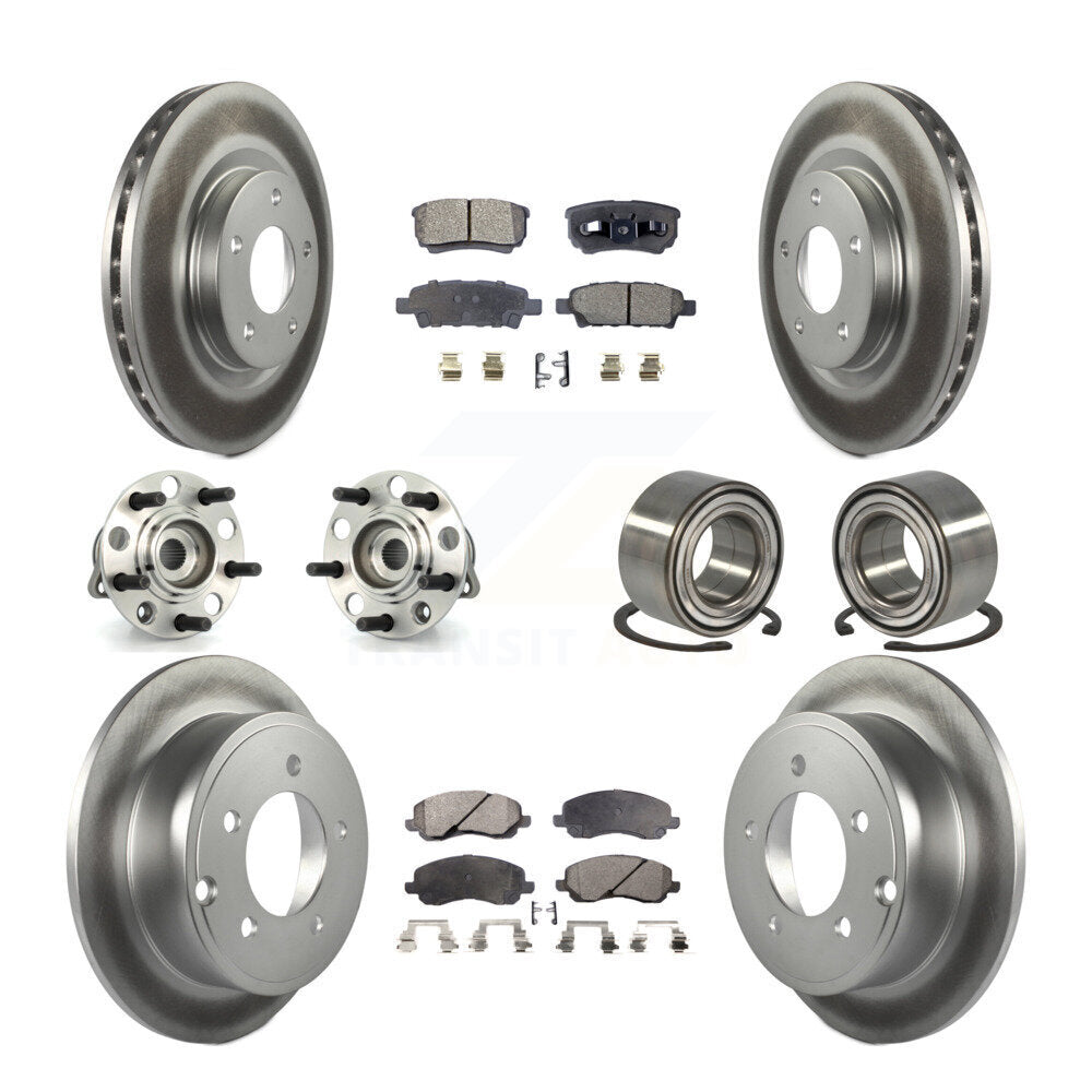 [Avant + Arrière] Kit de Roulement de roue pour Jeep Patriot Compass Dodge Caliber KBB-108417