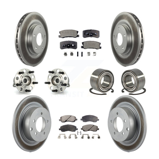 [Avant + Arrière] Kit de Roulement de roue pour Jeep Patriot Compass avec 302mm Diameter Rotor KBB-108418