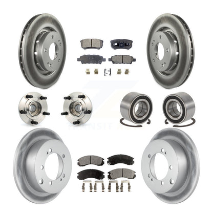 [Avant + Arrière] Kit de Roulement de roue pour 2005-2006 Mitsubishi Outlander FWD KBB-108422