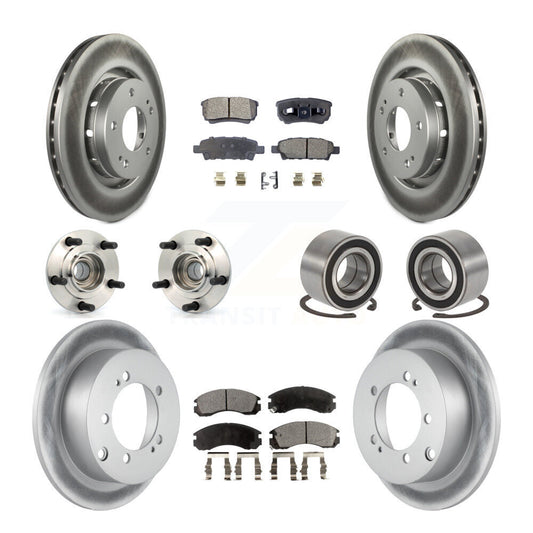 [Avant + Arrière] Kit de Roulement de roue pour 2005-2006 Mitsubishi Outlander FWD KBB-108422