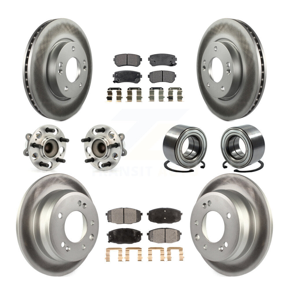 [Avant + Arrière] Kit de Roulement de roue pour Hyundai Elantra KBB-108423