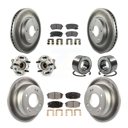 [Avant + Arrière] Kit de Roulement de roue pour Hyundai Elantra KBB-108423