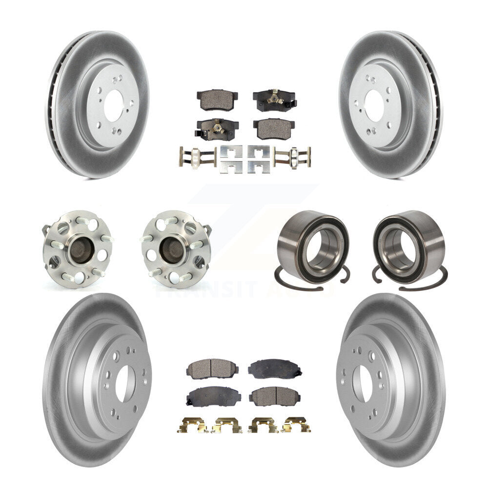 [Avant + Arrière] Kit de Roulement de roue pour Honda Accord Crosstour FWD KBB-108431