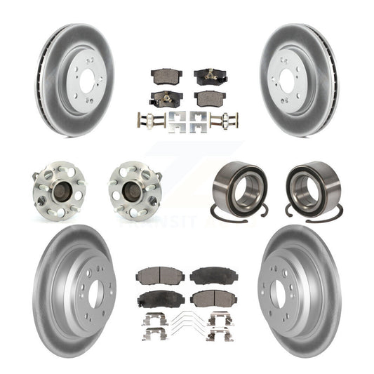 [Avant + Arrière] Kit de Roulement de roue pour 2013-2015 Honda Crosstour FWD KBB-108432
