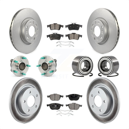 [Avant + Arrière] Kit de Roulement de roue pour 2005 Mazda 3 2.3L avec Non-ABS From 01 05 KBB-108442 par Transit Auto