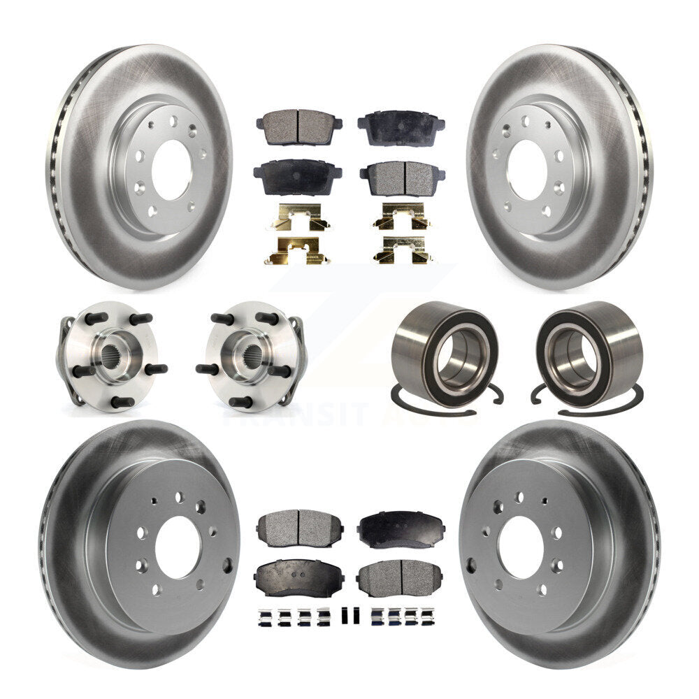 [Avant + Arrière] Kit de Roulement de roue pour 2007-2012 Mazda CX-7 AWD KBB-108446