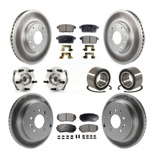[Avant + Arrière] Kit de Roulement de roue pour 2007-2012 Mazda CX-7 AWD KBB-108446