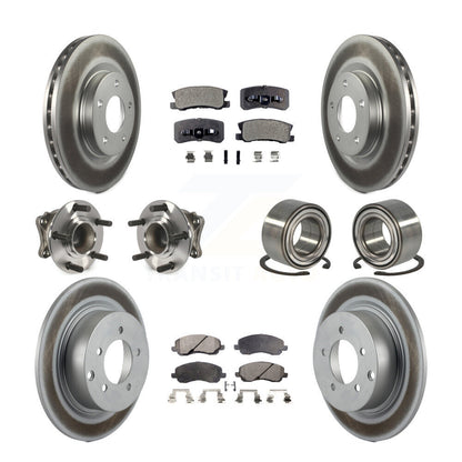 [Avant + Arrière] Kit de Roulement de roue pour Mitsubishi Outlander FWD avec 2.4L KBB-108457